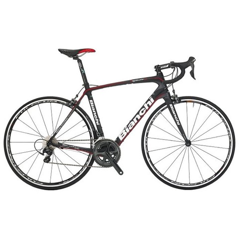 A Bianchi Infinito CV Athena road bike from 2015.